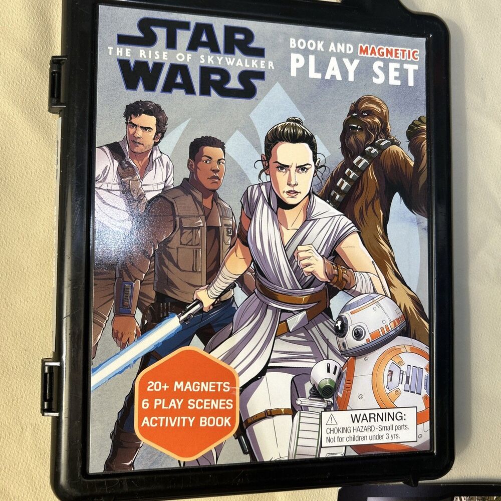 Magnetic Play Set Ser.: Star Wars: the Rise of Skywalker: Book and Magnetic Play